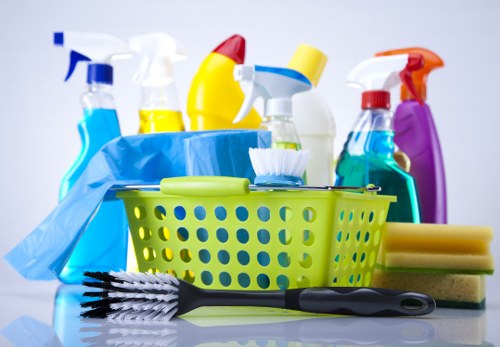 End of tenancy cleaner reviewing transparent pricing for a rental property