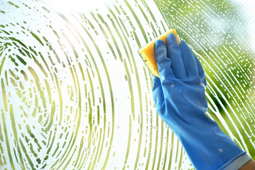 Cleaning team preparing a one-off cleaning service in a London flat