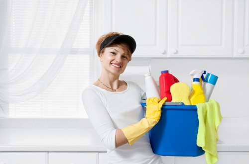 Commercial oven cleaning for a London food business