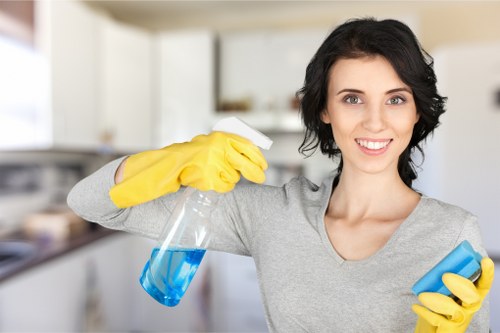 Local London cleaners completing a flexible one-off cleaning appointment