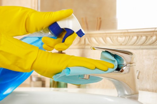 Final tenancy cleaning checklist in a living room
