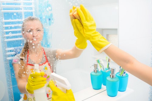 Commercial cleaning service for an office in London